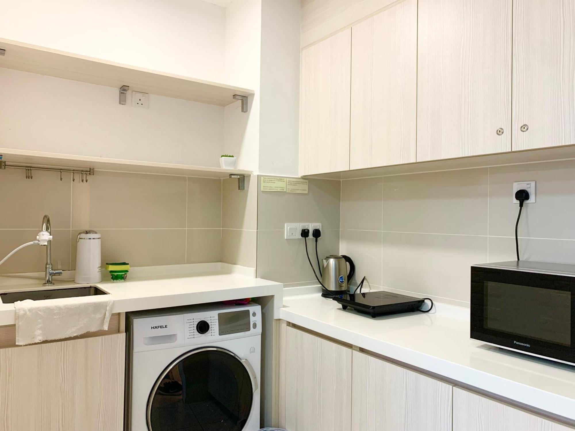 68sqm 2 bedroom, 1 Private bathroom شقة in مقاطعة الأعمال المركزية كوتا كينابالو الغرفة الصورة