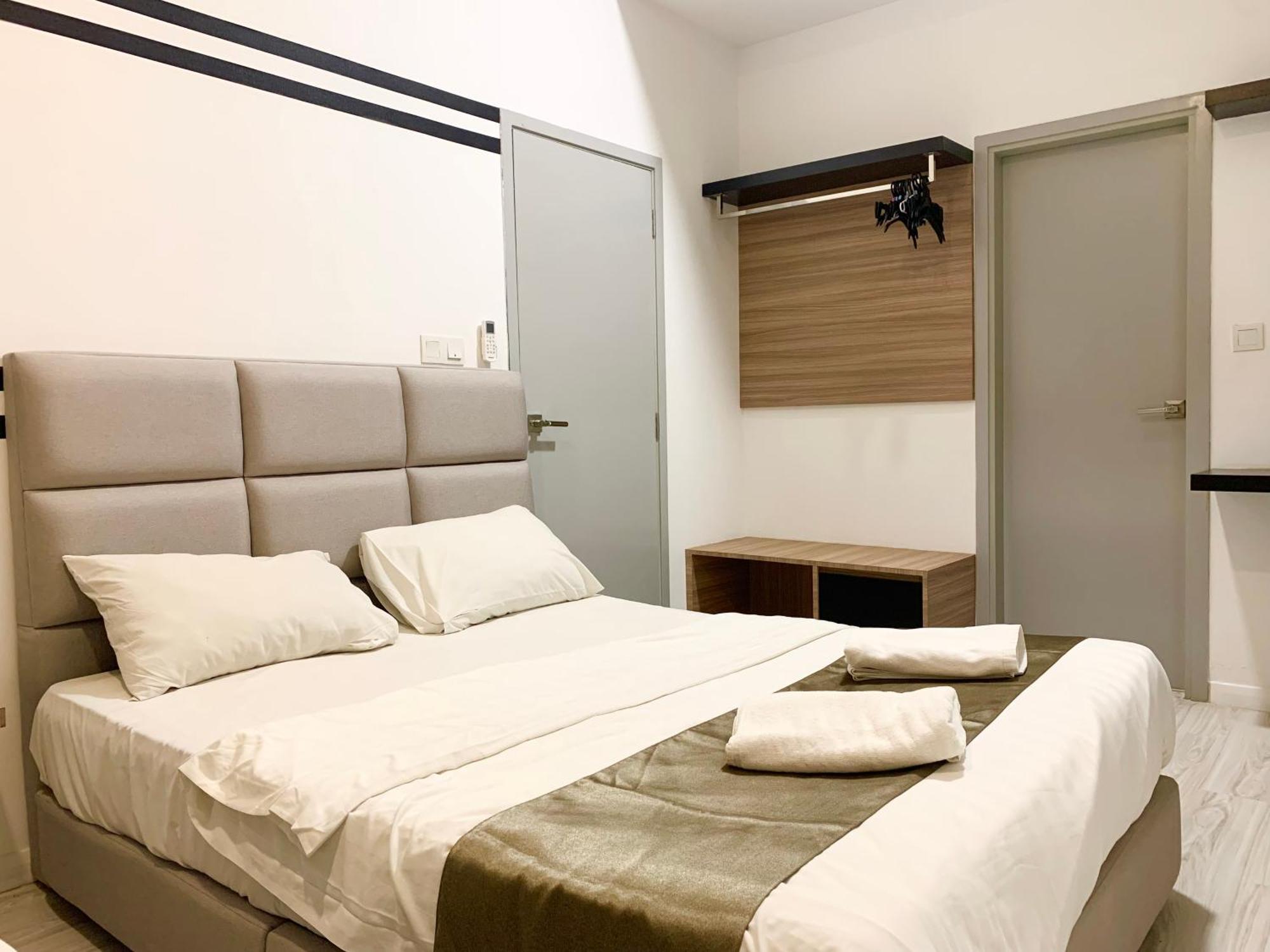 68sqm 2 bedroom, 1 Private bathroom شقة in مقاطعة الأعمال المركزية كوتا كينابالو الغرفة الصورة