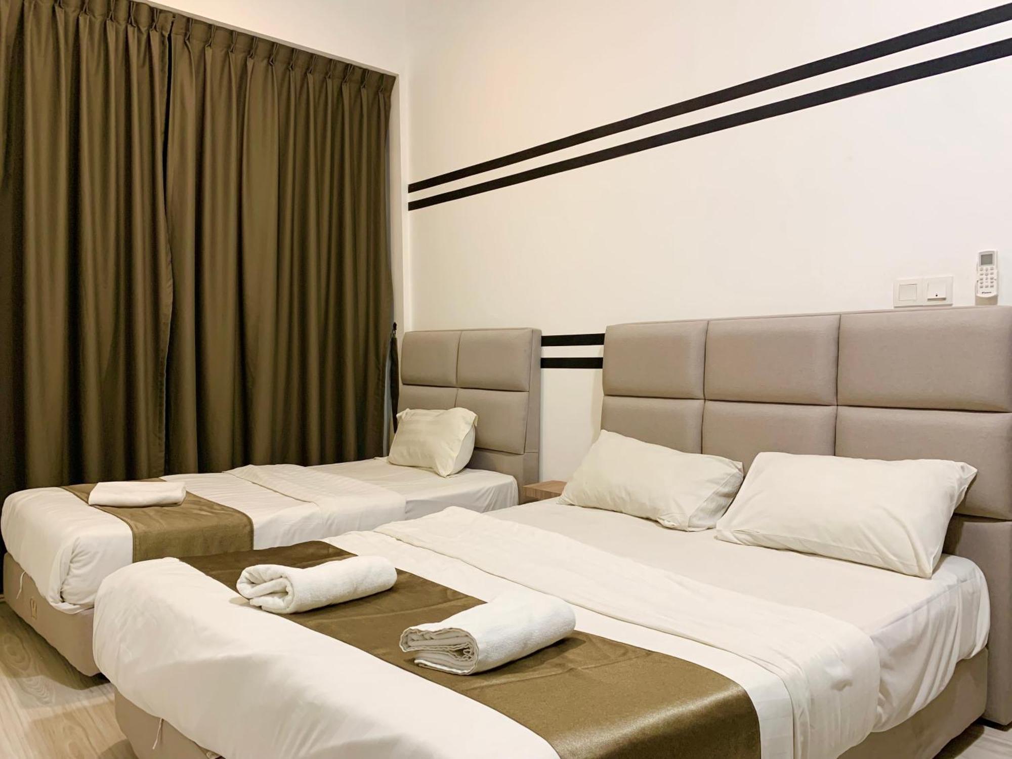 68sqm 2 bedroom, 1 Private bathroom شقة in مقاطعة الأعمال المركزية كوتا كينابالو الغرفة الصورة